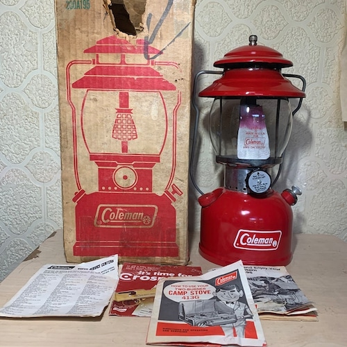 美品 Coleman コールマン 200A ガソリンランタン 1973年