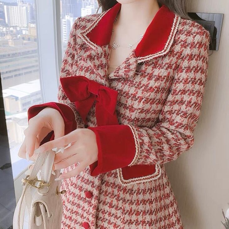 千鳥柄セーラーチックラブリーコート＊1R576 | cherie ange