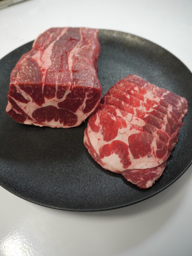 牛タンカルビスライス 500g（焼肉用）