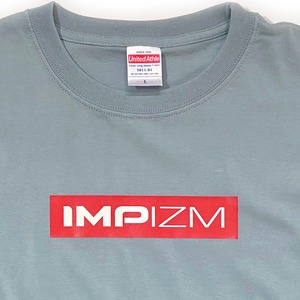 Tシャツ ロングスリーブ『IMPIZM』／Acid blue