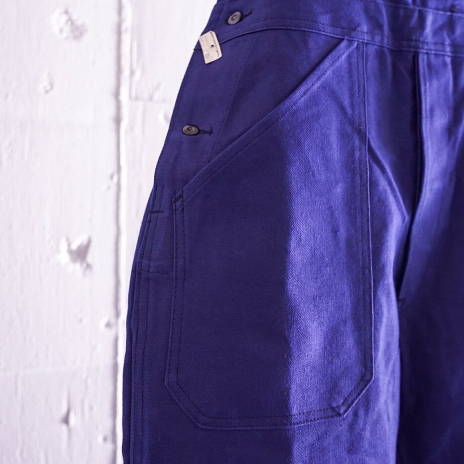 Deadstock] 60's Adolphe Lafont Cotton Twill Salopette W35〜36