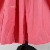 フラダンス 衣装 紐パウスカート ピンク系 シングル フラ ダンス レッスン 無地 シンプル 明るい ハワイアン アロハ パウスカート かわいい 練習 ふんわり