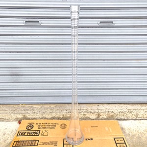 フラワーベース・フラワースタンド・ガラス花器・花瓶・高さ約80㎝・No.251105-10・梱包サイズ140