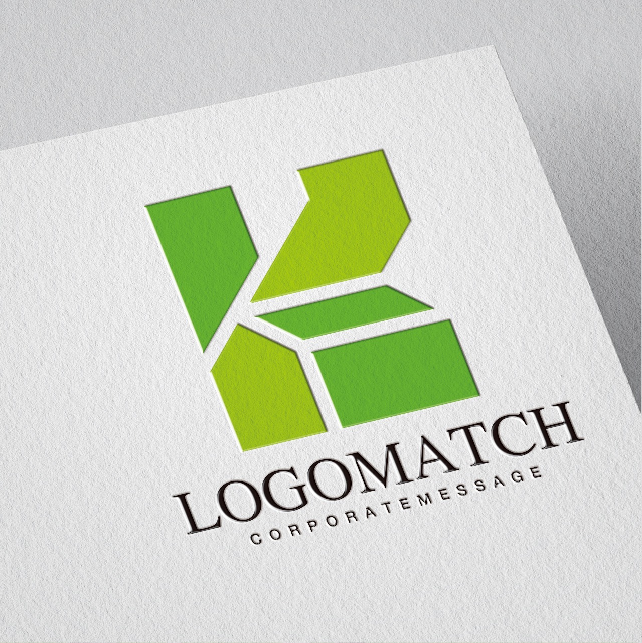 現代的なKの家のロゴ