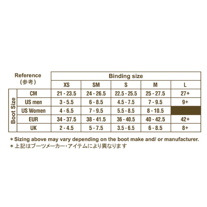 FLUX フラックス EZO エゾ メンズ レディース ビンディング