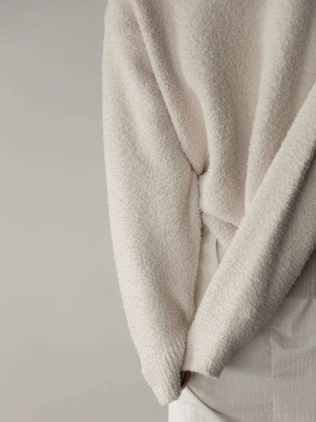 トップス 88hachihachi MOLE YARN KNIT CREW NECK 88hachihachi MOLE YARN KNIT CREW NECK