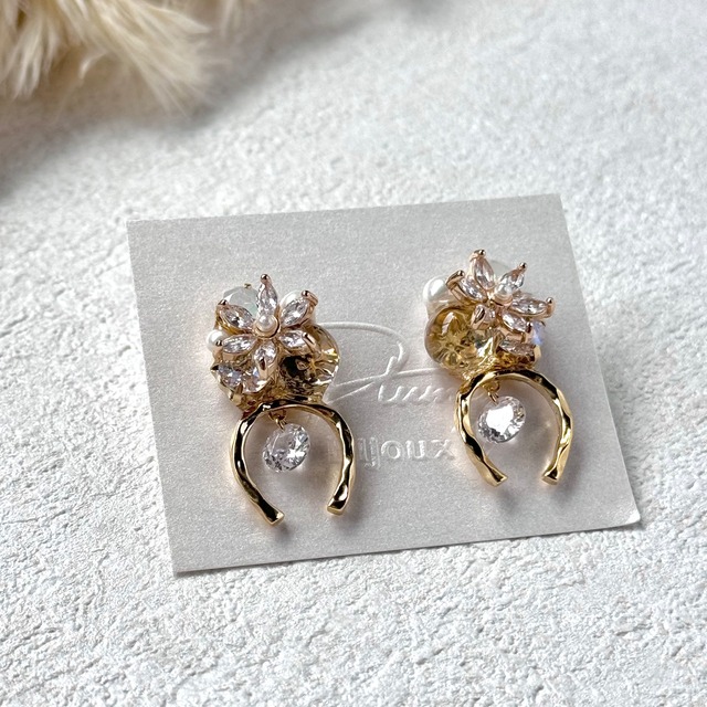 ホースシュービジュー ピアス/イヤリング