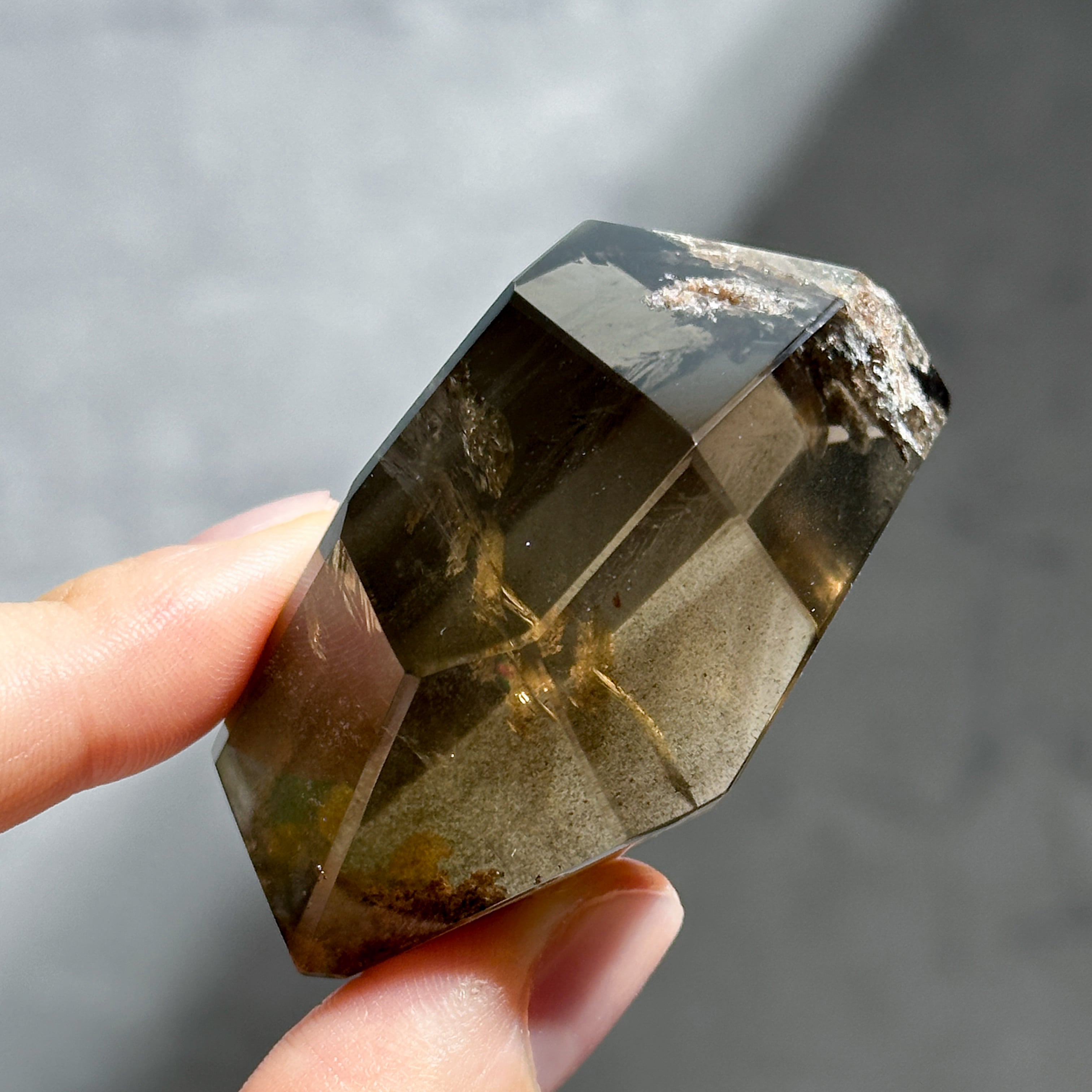 ファントム◎スモーキーガーデンクォーツ フリーフォーム 72 ◇ Garden