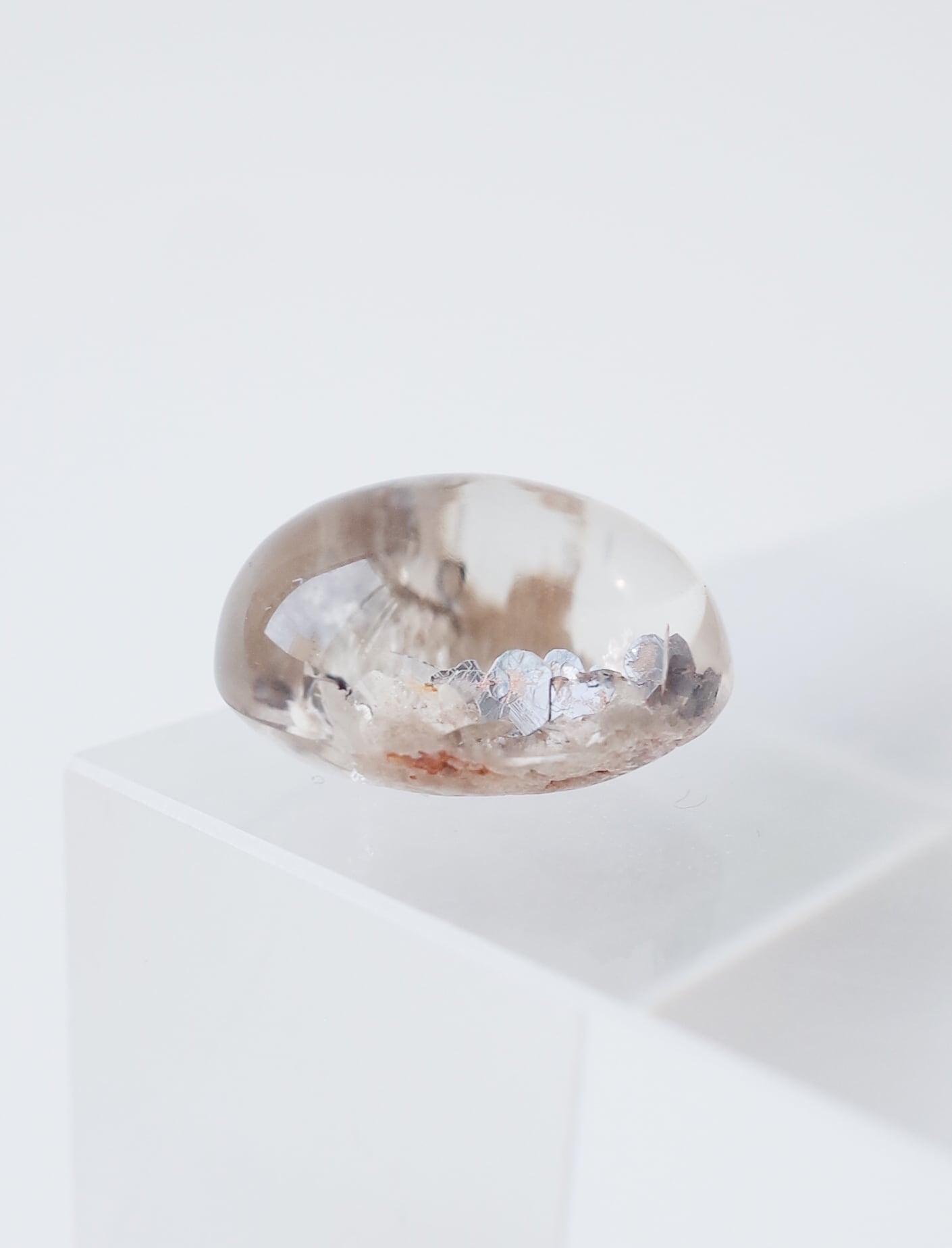 イルメナイトインホワイトガーデンクォーツ - a12 | SELSHA