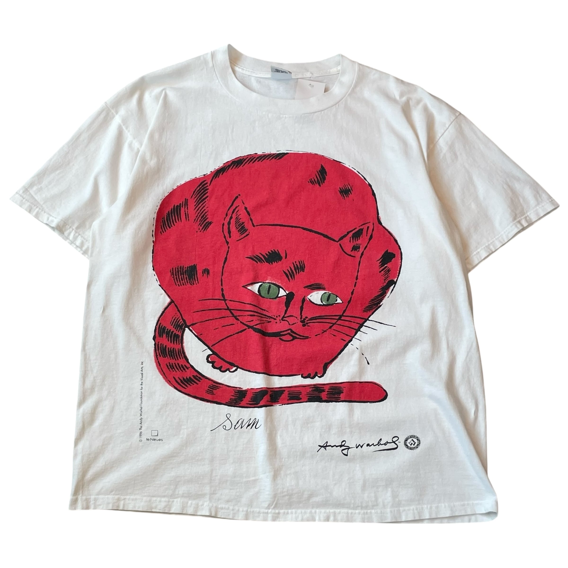 special!!! 1996s Andy Warhol "Sam" T-shirt