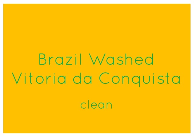 Brazil Washed Vitoria da Conquista 200g