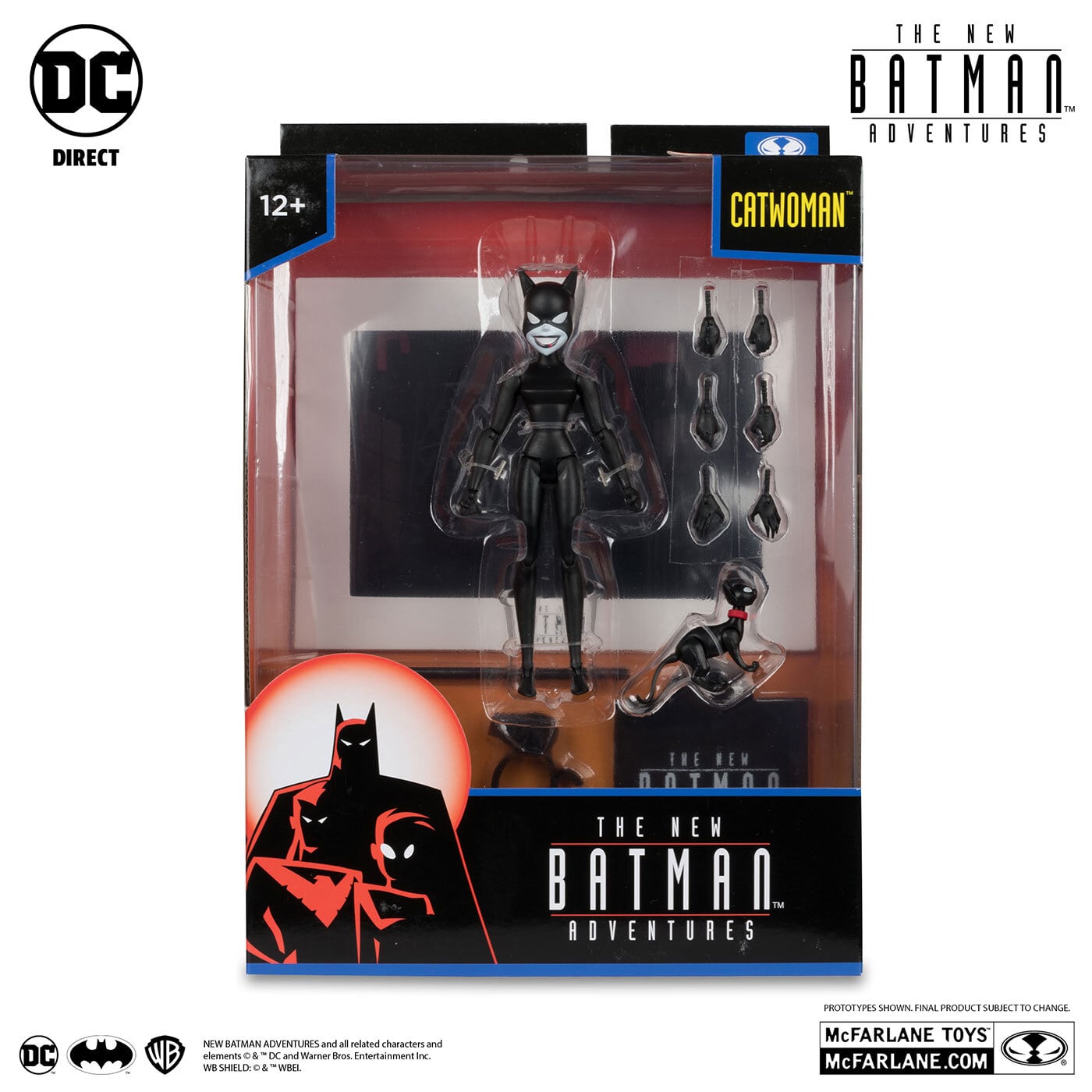 キャットウーマン　バットマン　フィギュア　スーパーマン　DCダイレクト マクファーレン DCダイレクト バットマン アニメイテッド ニュー