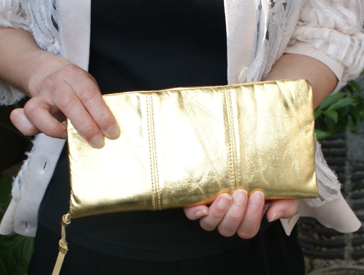 rena】【豊岡製】◇純金箔革製品・限定生産☆スペイン牛革（仔