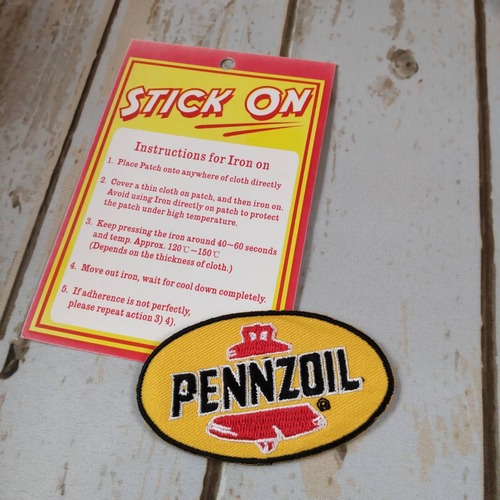 STICK ON　アイロンワッペン