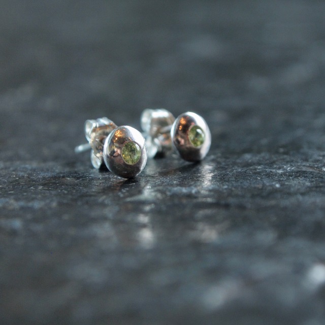 PISCES / "Amulet" Pierced Earrings - SILVER or GOLD PLATED