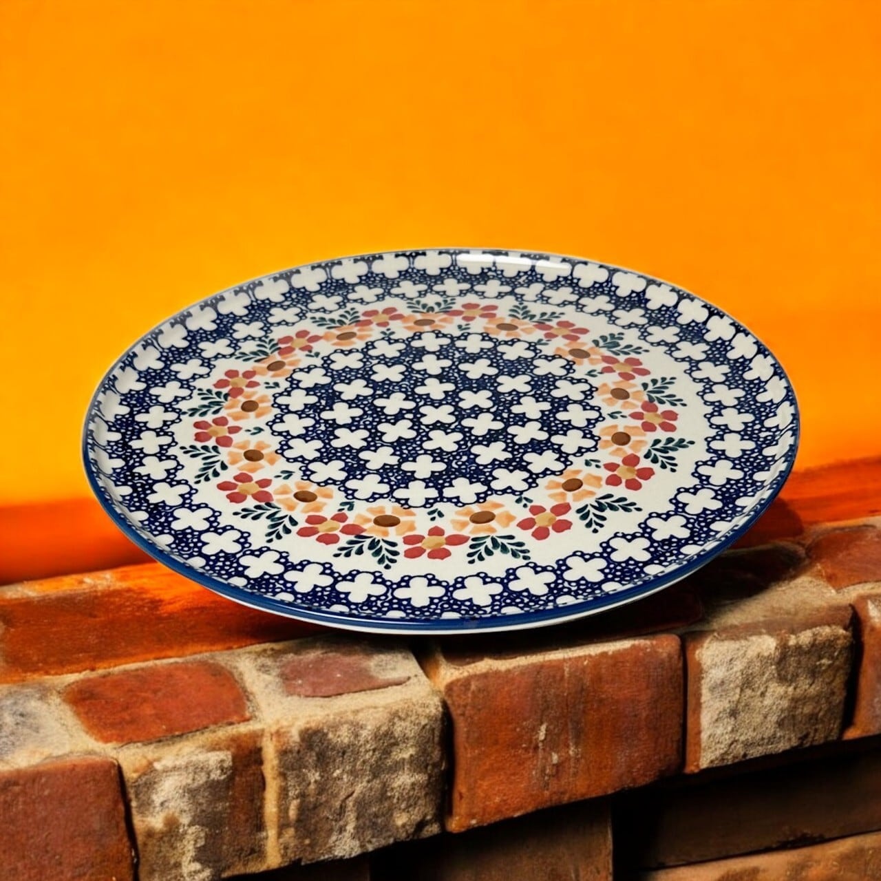 ポーリッシュポタリー プレート 皿 LL 28cm 大皿 T113-ALC17 | PAYSAGE