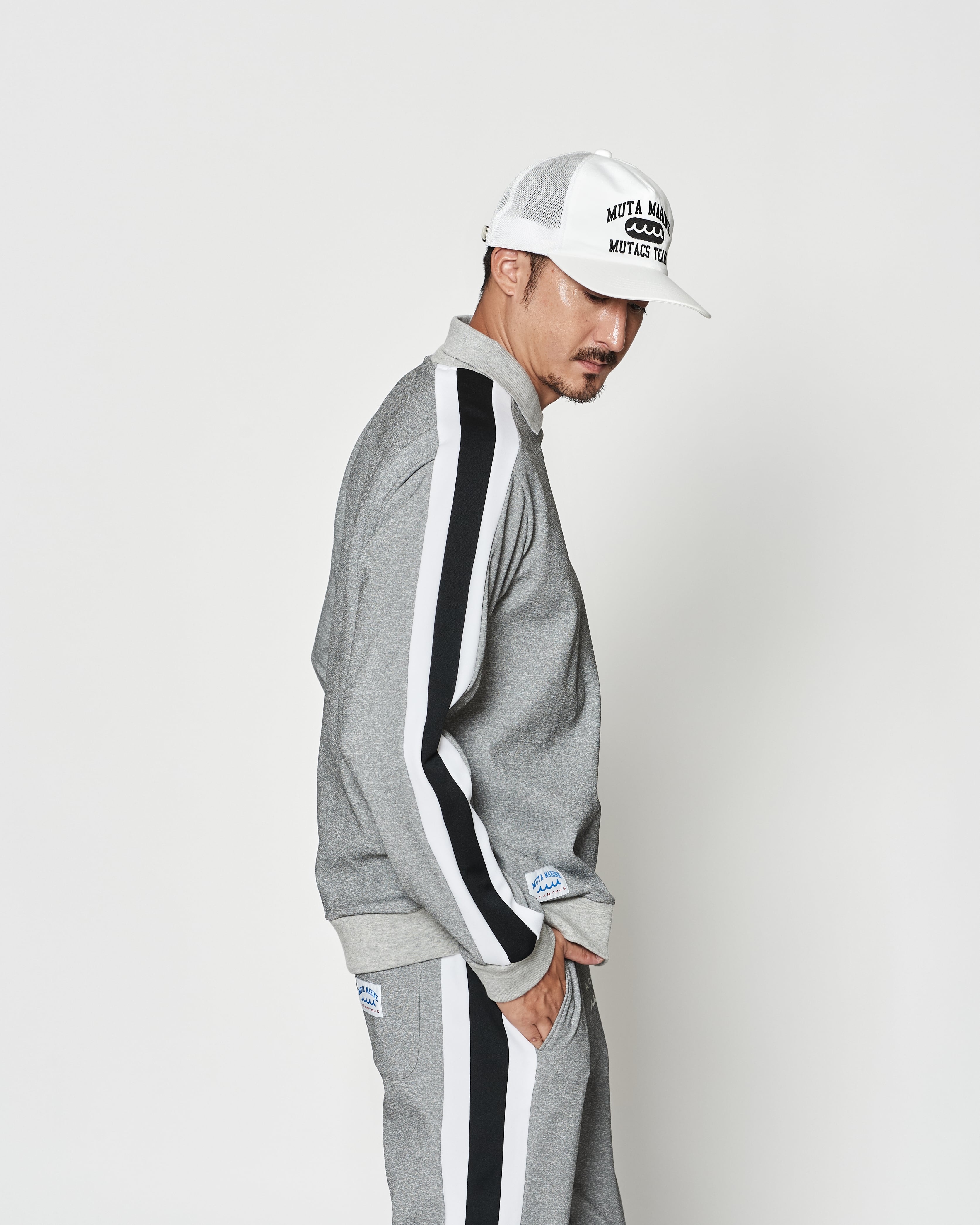 muta MARINE × ACANTHUS ポロ クルーネック | ACANTHUS ONLINE STORE