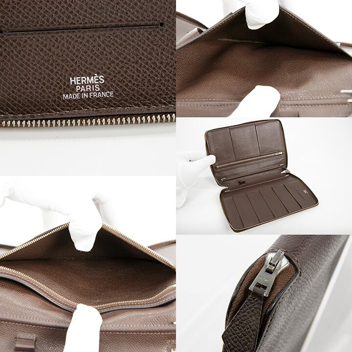 本物・送料無料・美品】HERMES・エルメス・長財布・ラウンドファスナー