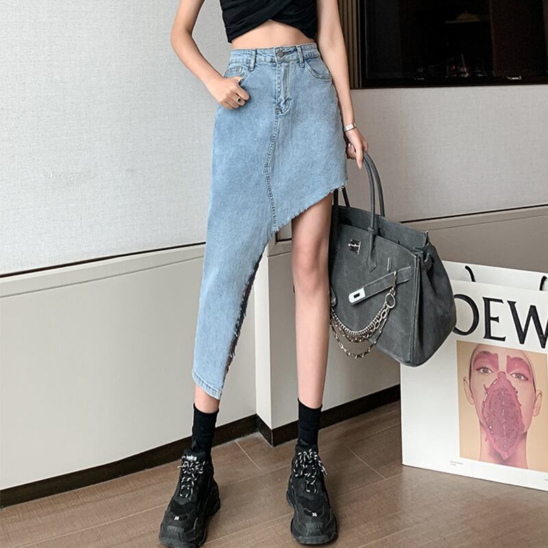 セットアップ デニム スカート ミニ丈 セクシー 可愛い 夏コーデ 新品 豊富なギフト