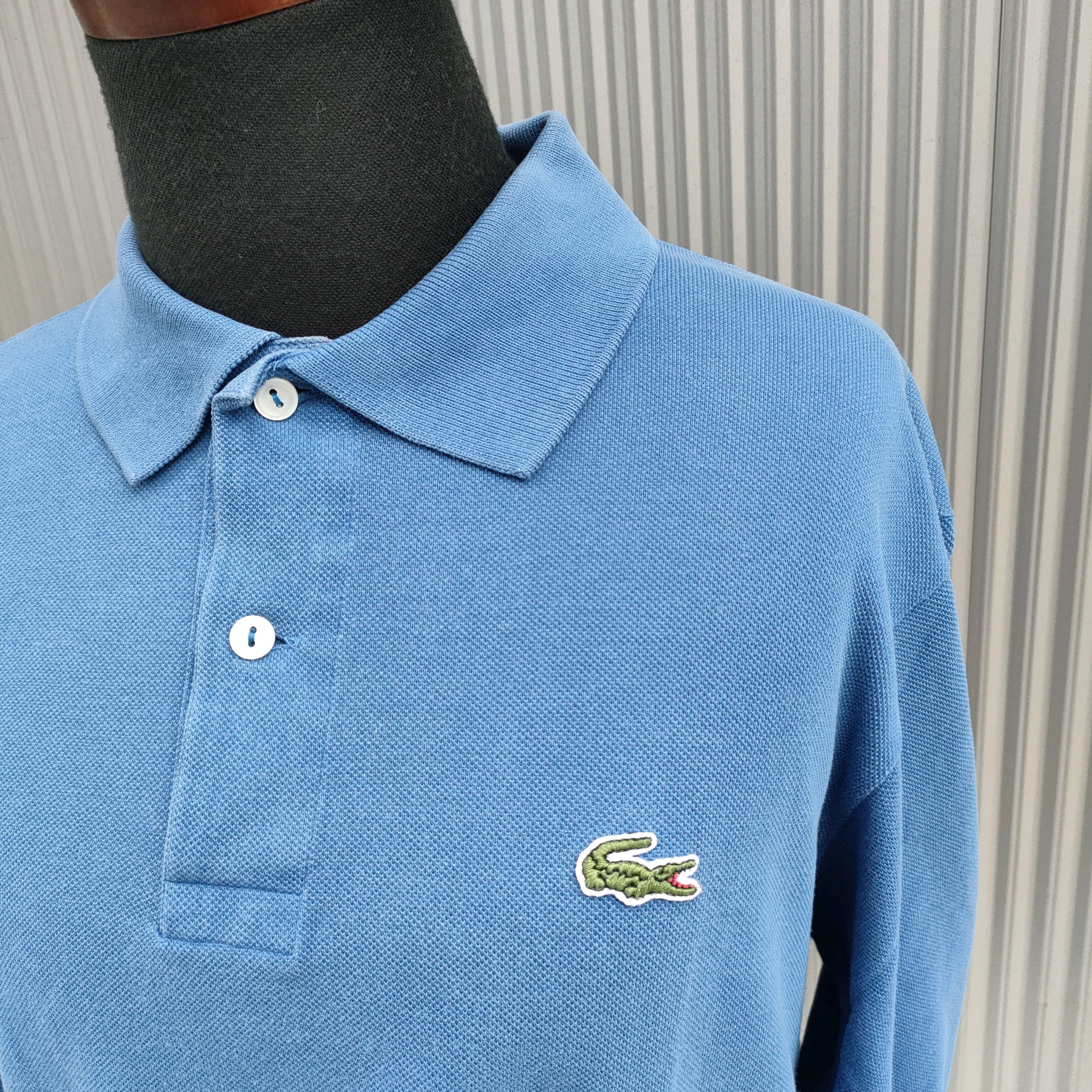 ○【フランス製/70s/80s】ラコステCHEMISE LACOSTE/ヨーロッパ古着