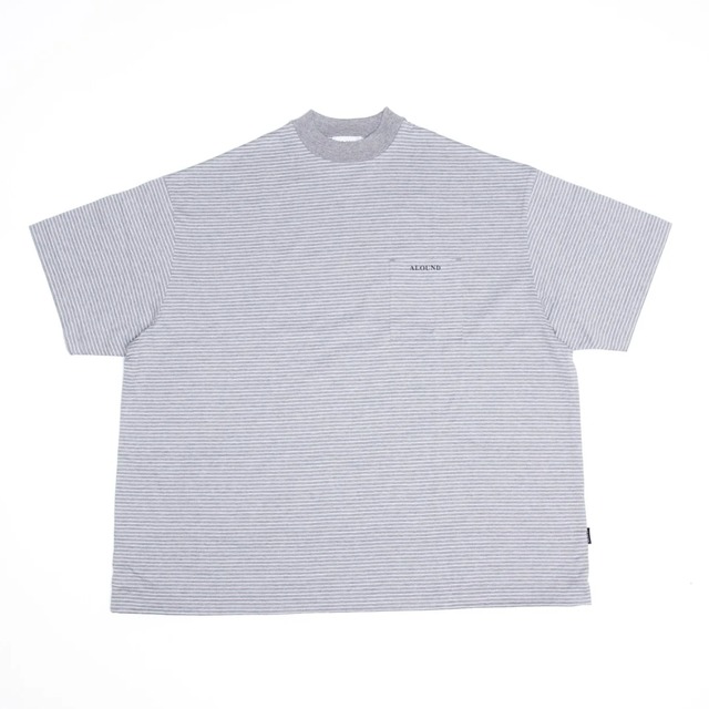 ALOUND OVERSIZE L/S POCKET TEE GREY Mサイズ S】ALOUND OVERSIZED POCKET TEE | alound