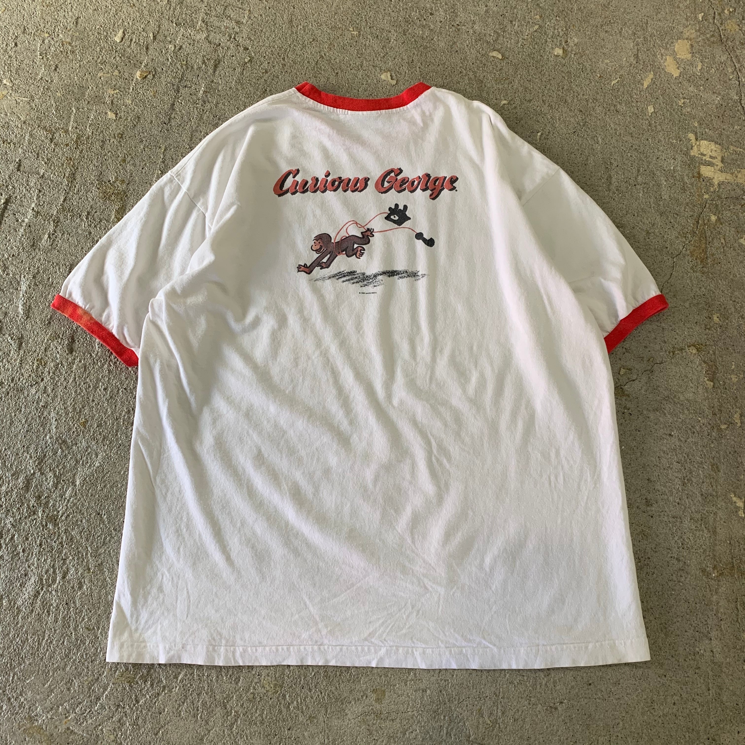 90s Curious George linger T-shirt | What