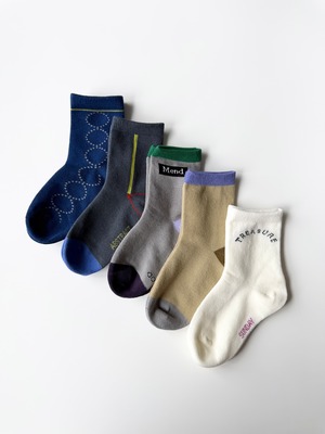 5set Treasure socks （14〜20cm）4450