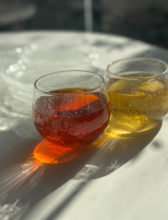 あわつぶの丸グラス 冨井弥樹　