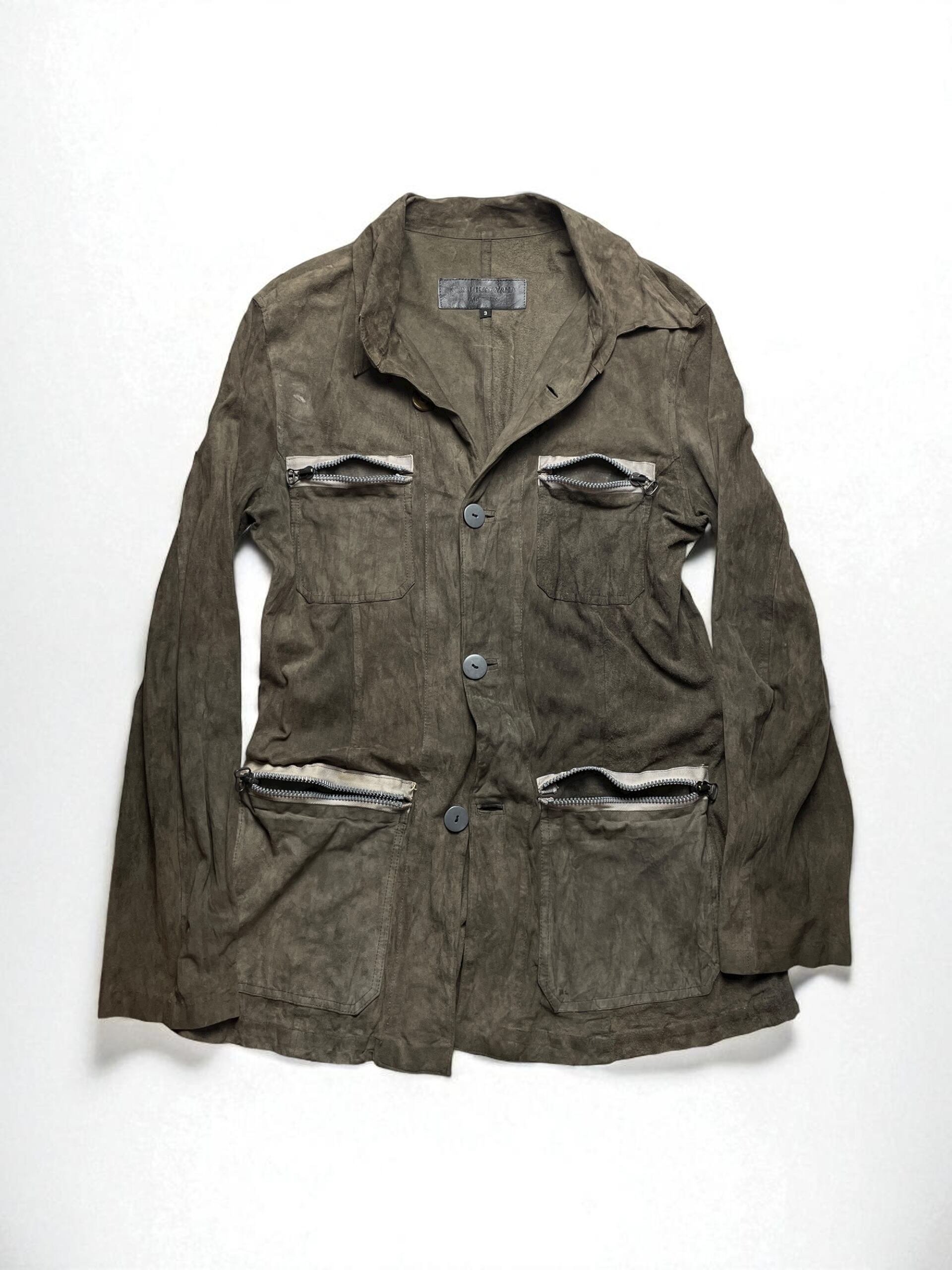 ISAMU KATAYAMA BACKLASH - 4Pockets Suede Jacket