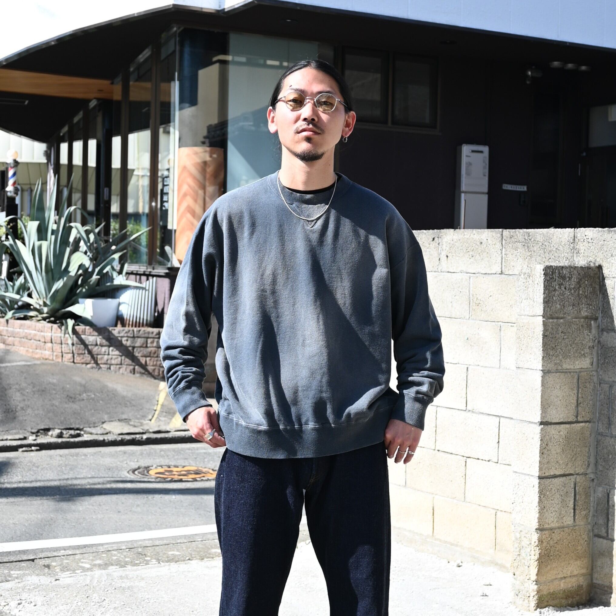 ★FADED VINTAGE★ 60s ベト 40s 両Vスウェット 40's 50'sUNKNOWN 両Vはめ込み スウェットトレーナー セットイン