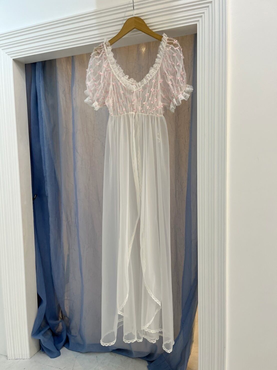 Vintage lingerie gown