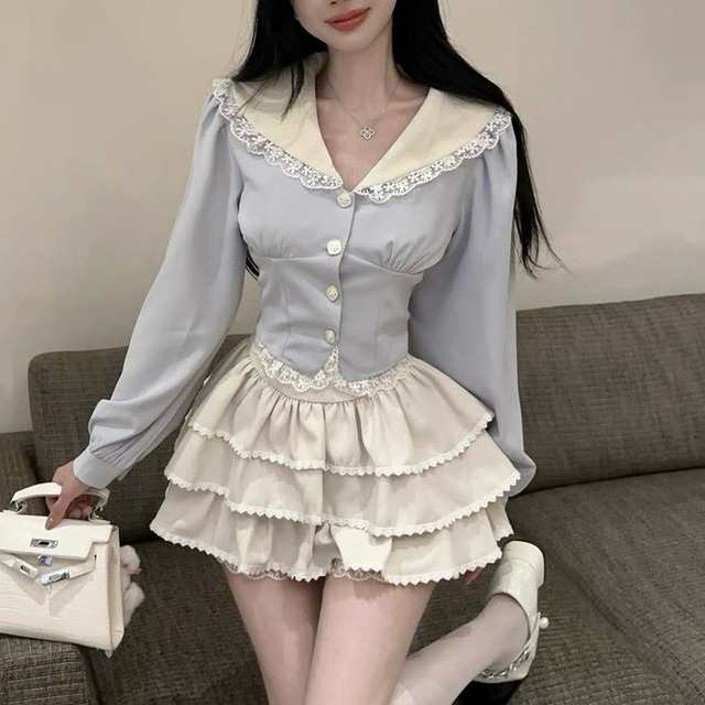 Princess girly tiered set up【長袖ver】