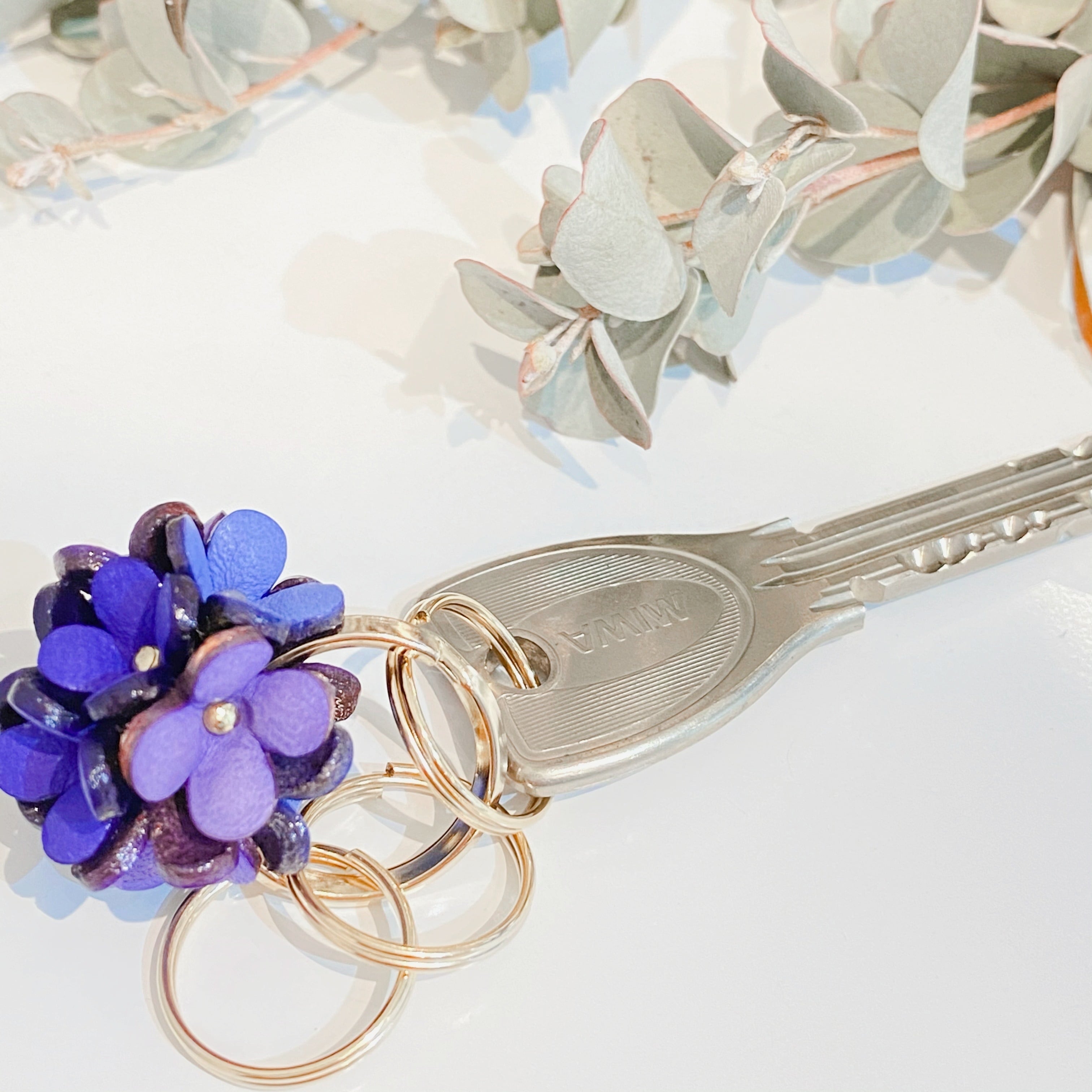 やまねこ断捨離中 Man お花キーホルダー他 やまねこ断捨離中様専用