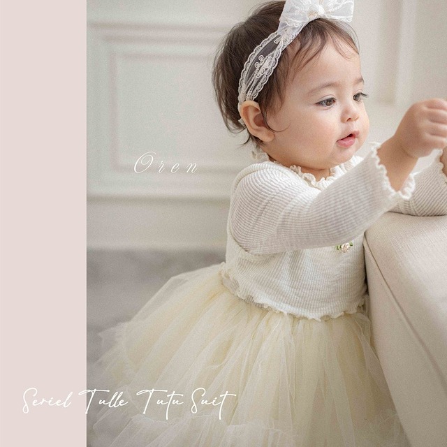 Oren［取寄］seriel rib tutu suit 26spring