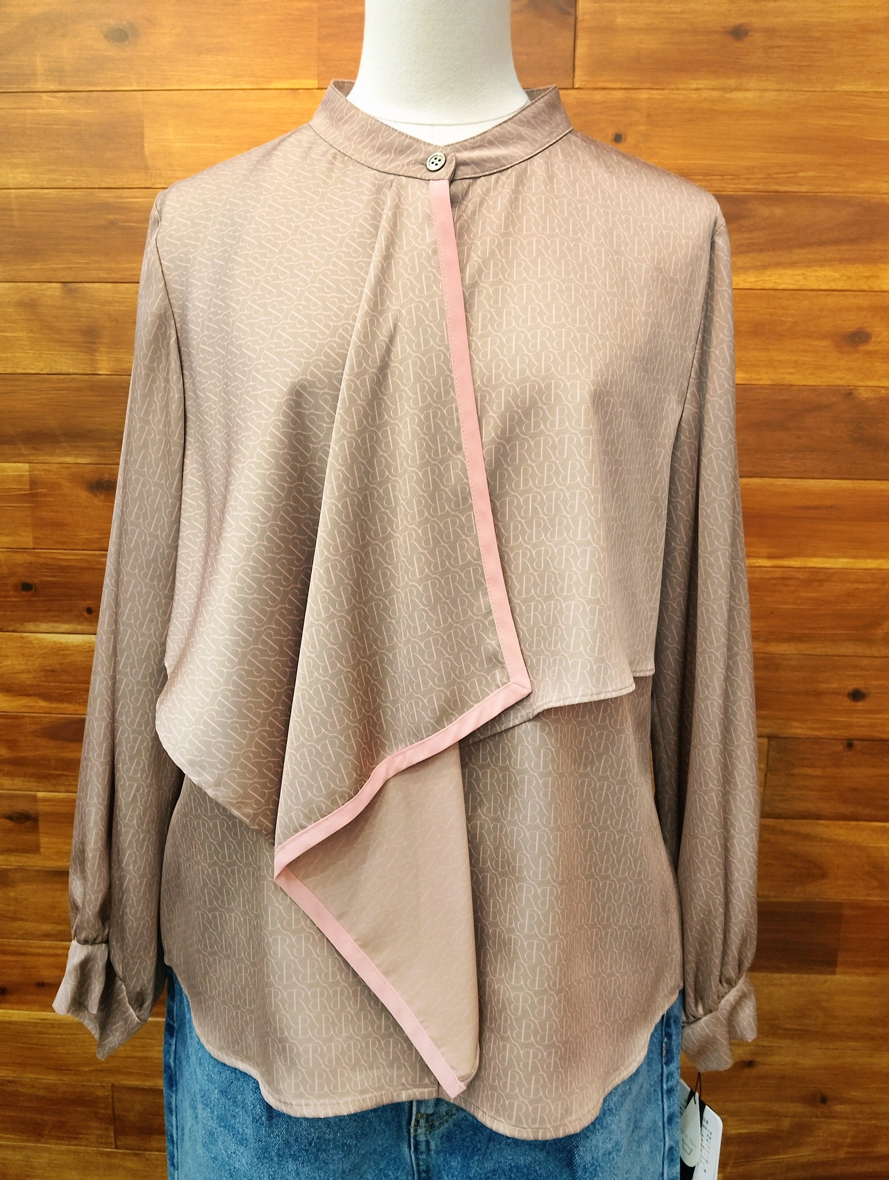 テンセルデニムフリルポンチョ | chocola