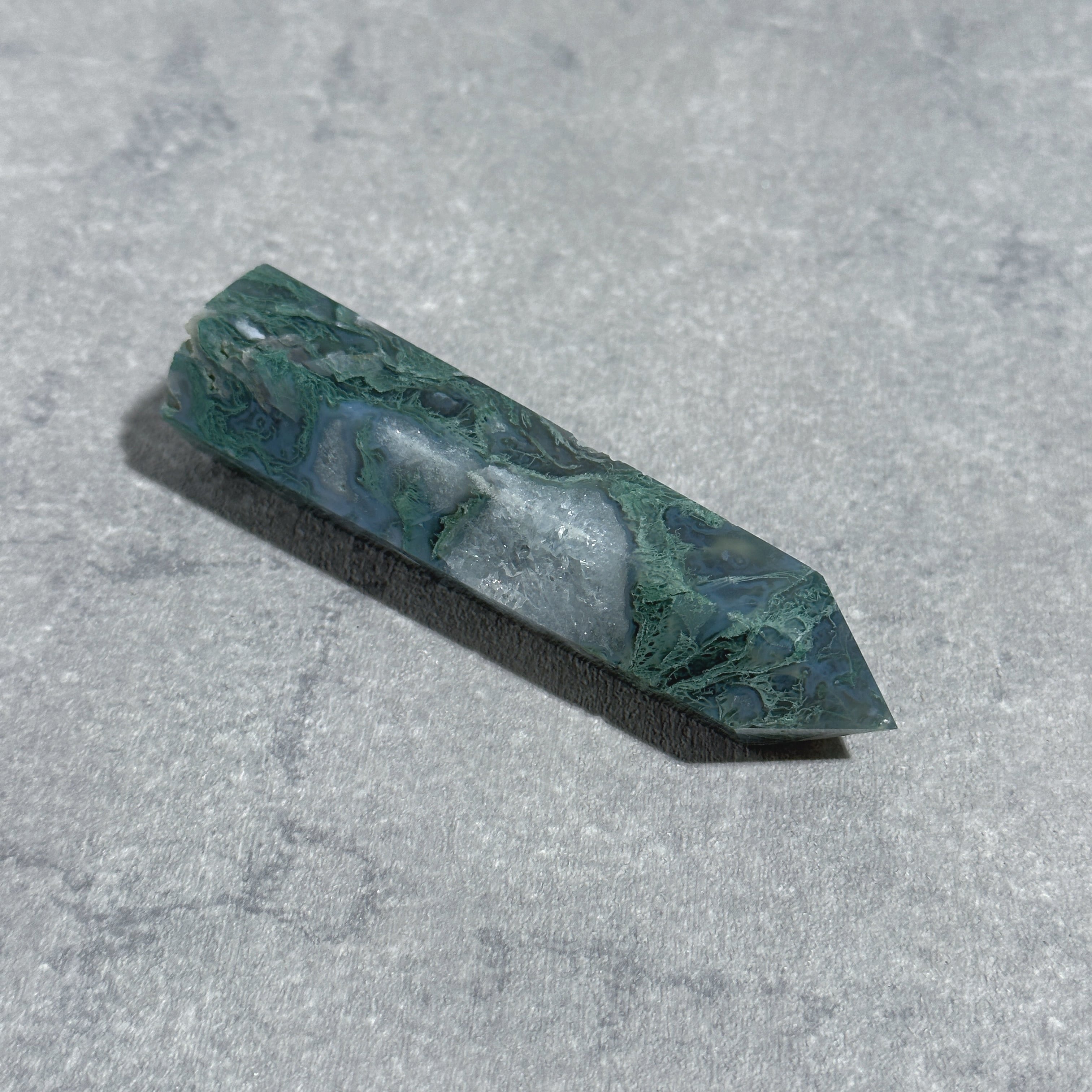 モスアゲート タワー11◇ Moss Agate ◇天然石・鉱物