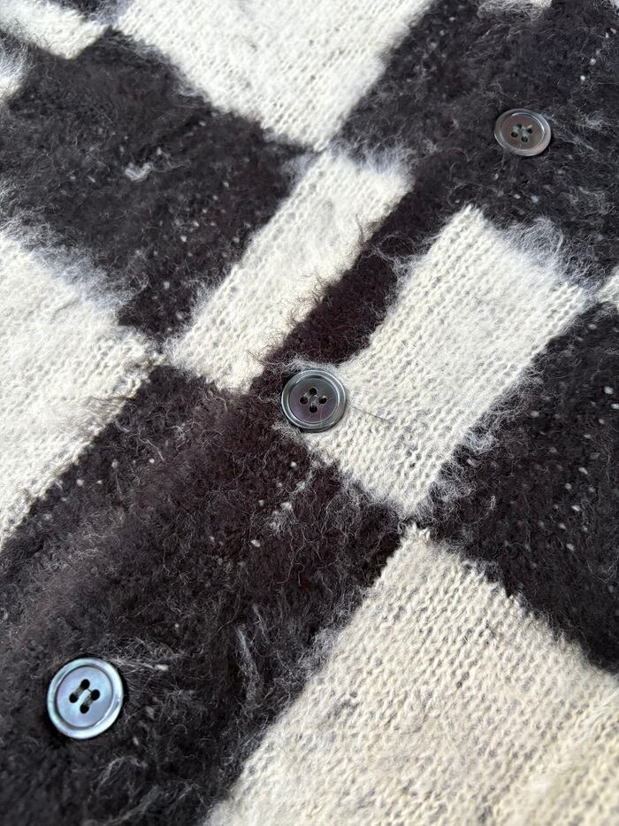 UNIVERD72 / モヘアタッチ起毛カーディガン / カーディガン