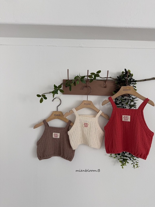 予約: Reversible tank top (kids)〔mienbloom.b〕