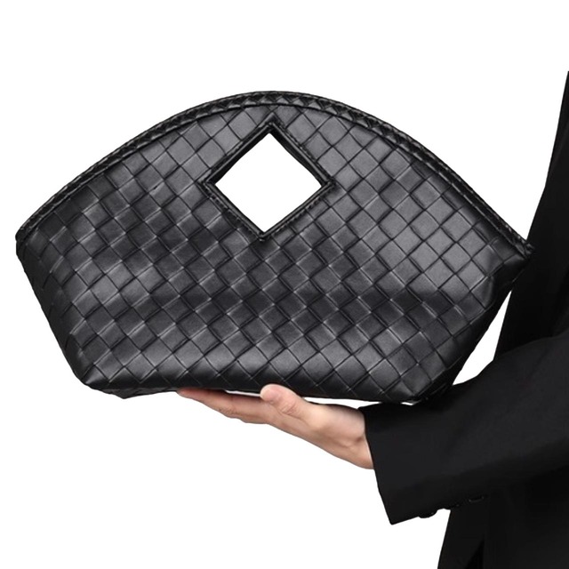 PUレザーバスケットバッグ　0003