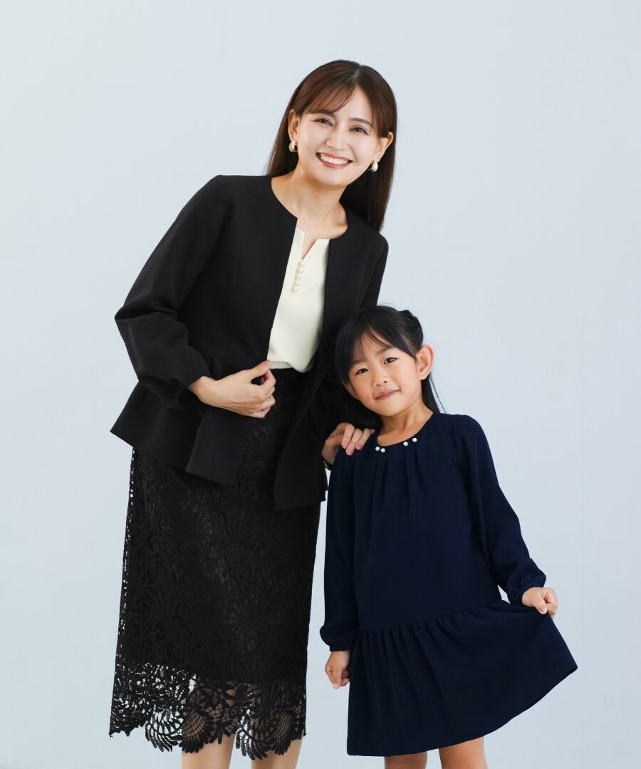 25年モデル hLM　ペプラムバージャケット　ブラック　38 きちんと感も華やかさも 】 ダブルピケクロス・ペプラムジャケット