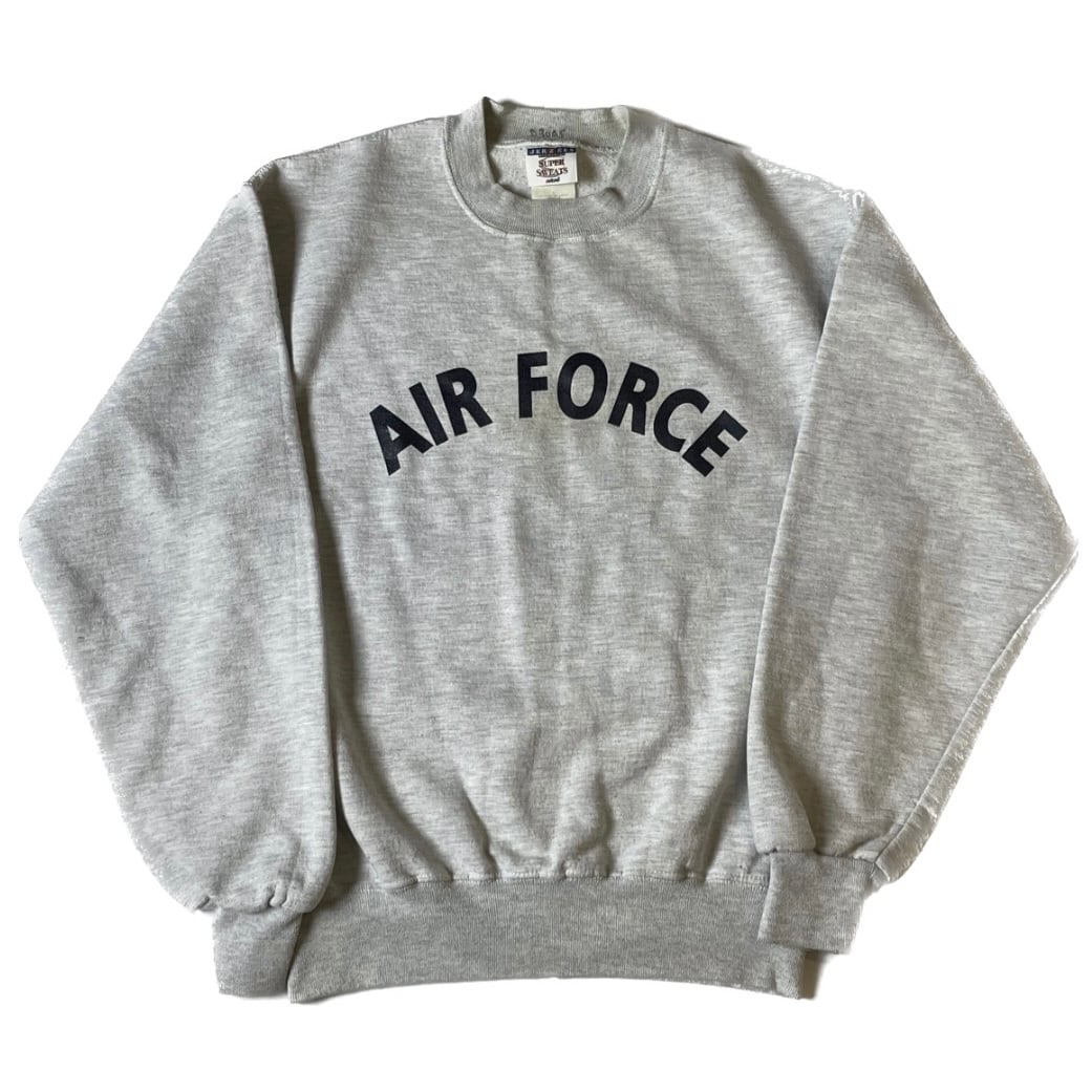 90s JERZEES AIR FORCE スウェット染み込み