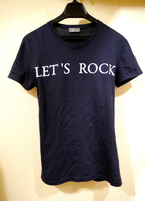 ◆DiorHomme ディオールオム LET'S ROCK Tシャツ カットソー◆