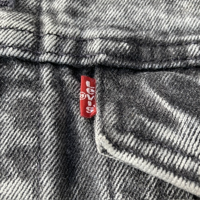 Levi’s 70507-0253 デニムジャケット ブラック USA製 M ① 画像7