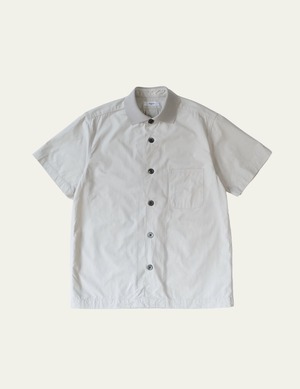 FUJITO  Rib Collar Shirt　Light Beige,Black,Olive Green