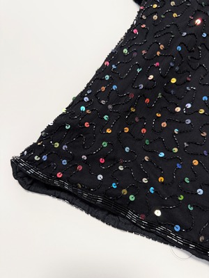 Sequin top