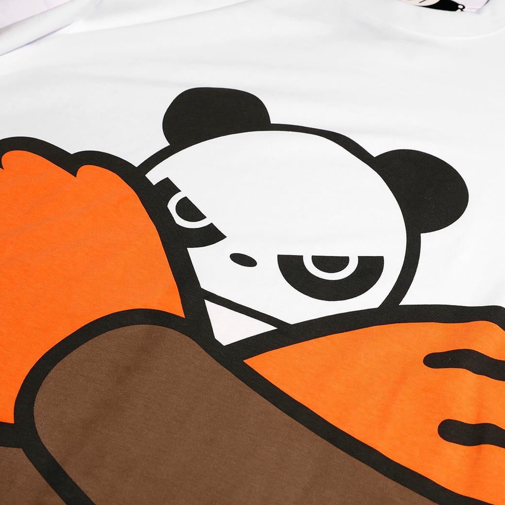 HIPANDA 】3704男女兼用 ハグ パンダ Tシャツ SHORT-SLEEVED T-SHIRT