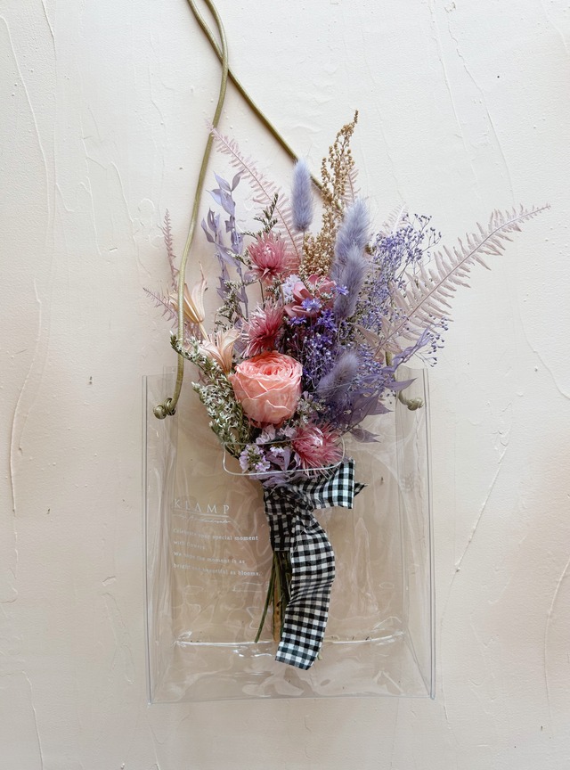 Original clear bouquet bag  “bloom”  Mother’s Day'02