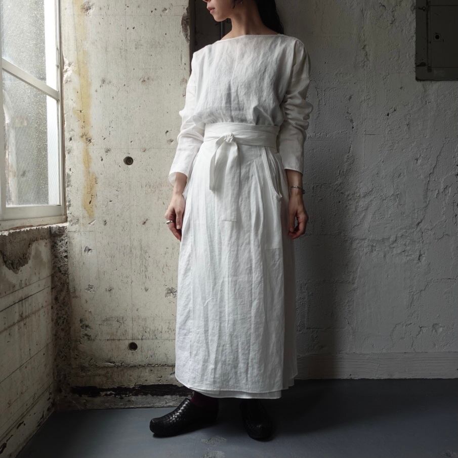 ŠP（エシュペー）1/60LINEN/APRON ONEPIECE | KIKIRU 