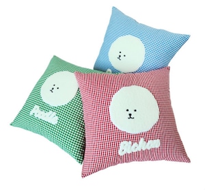 即納【puppyand】Bichon＆Poodle Cushion《カバーのみ》