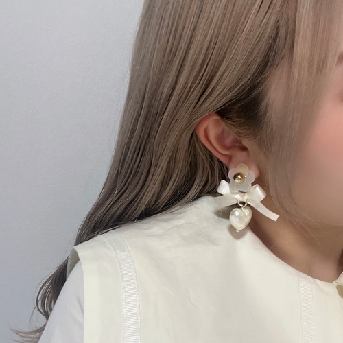 【Recolle × Jumelle】princess daisy ribbon custom ＊ ivory